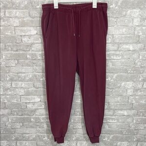 J.Crew Men's Dark Mulberry French Terry Sweatpants/Joggers